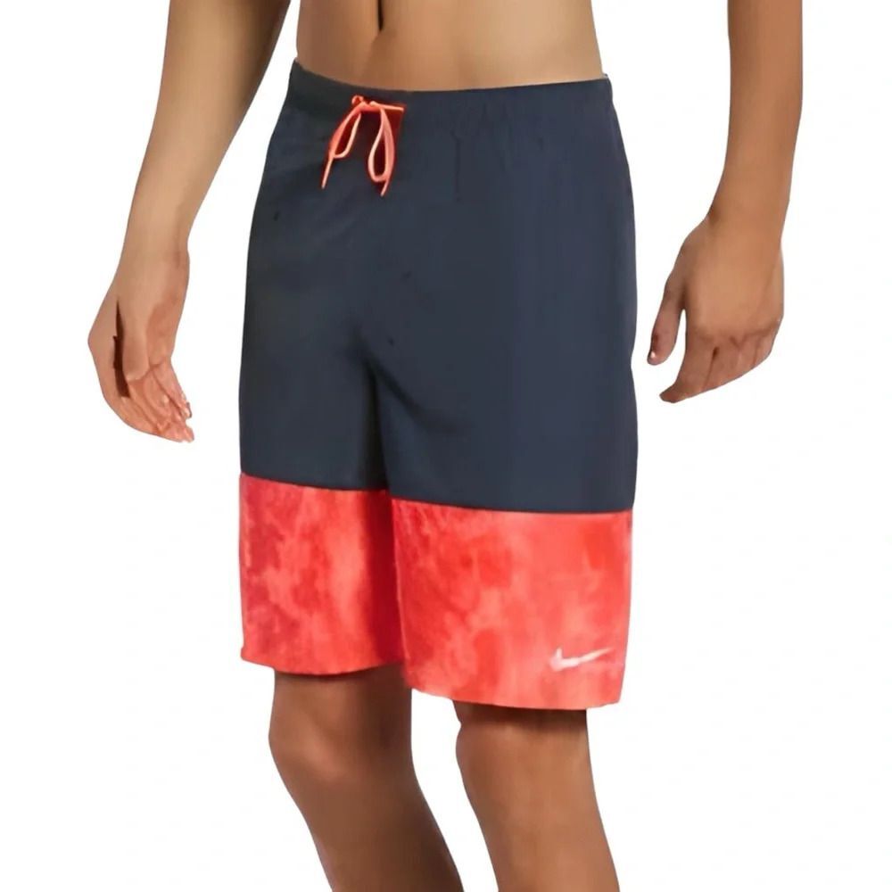 NWT Nike Men’s Cloud Dye Packable 9" Volley Shorts, XL